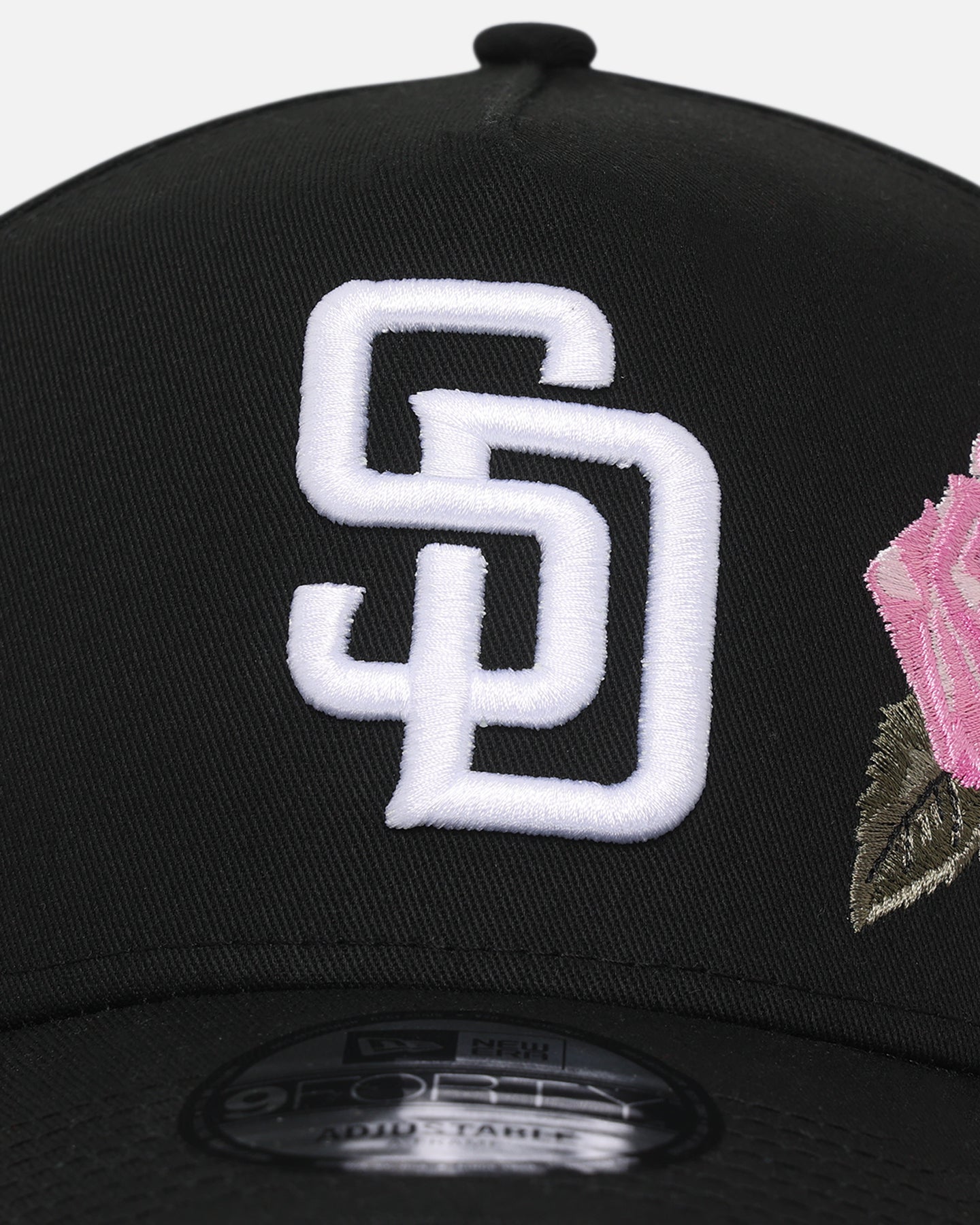 New Era San Diego Padres 'Pink Rose Embroidery' 9FORTY A-Frame