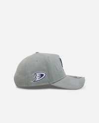 New Era Anaheim Ducks 'Distressed Denim' 9FORTY A-Frame Snapback Light Wash Denim