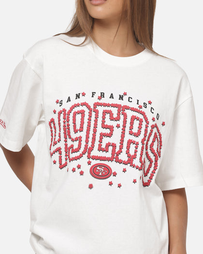Mitchell & Ness San Francisco 49ers Star Spangled Cropped T-Shirt
