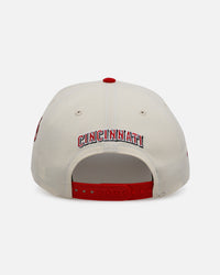 New Era Cincinnati Reds 'Chrome City Icons' 9FORTY A-Frame Snapback Chrome/Official Team Color