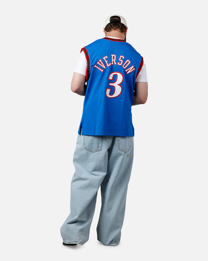 Mitchell & Ness Philadelphia 76ers Allen Iverson '99-'00 #3 Swingman Jersey Royal