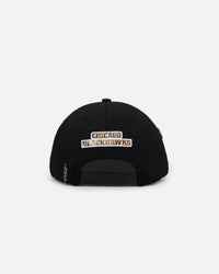 Pro Standard Chicago Blackhawks Pro Prep Plaid Snapback Black