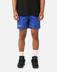 Carre International Beach Shorts Royal Blue