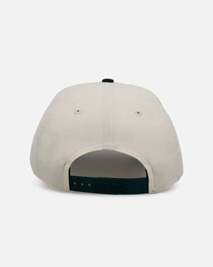 New Era Cleveland Browns 'Evergreen 2.0' 9FORTY A-Frame Snapback Chrome/Dark Green