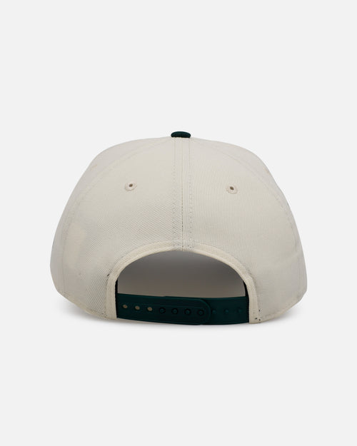 New Era Cleveland Browns 'Evergreen 2.0' 9FORTY A-Frame Snapback Chrome/Dark Green