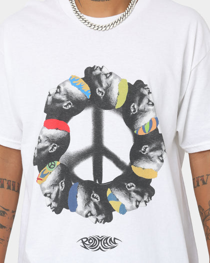Rodman Brand Peace Head T-Shirt White