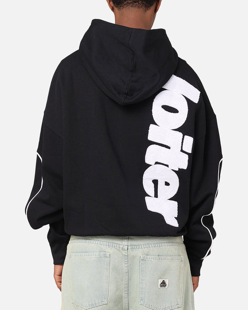 Loiter Pin Line Premium Hoodie Black