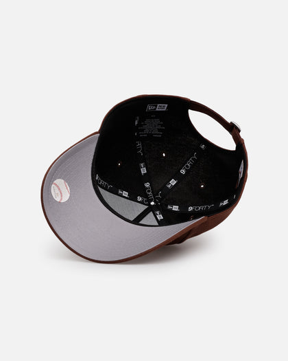 New Era Chicago Cubs 'Cozy 2.0' 9FORTY A-Frame Strapback Brown