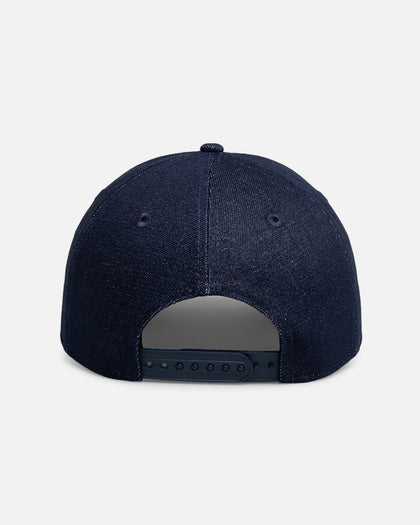 New Era Chicago Bulls 'Denim Leather Patch' 9FORTY A-Frame Snapback Denim