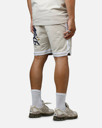 New Era Los Angeles Dodgers 'Logo Select' Summer Shorts Stone