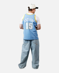 Mitchell & Ness Denver Nuggets Carmelo Anthony #15 '03-'04 Swingman Jersey Royal