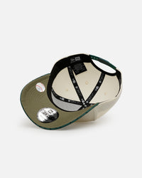 New Era New York Yankees 'Croc Skin 2.0' 9FORTY A-Frame Snapback Chrome/Dark Green