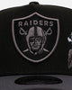 New Era Las Vegas Raiders 'Stealth Roses' 9FORTY A-Frame Snapback Black