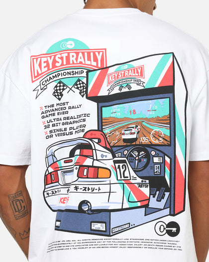 Key Street Arcade T-Shirt White
