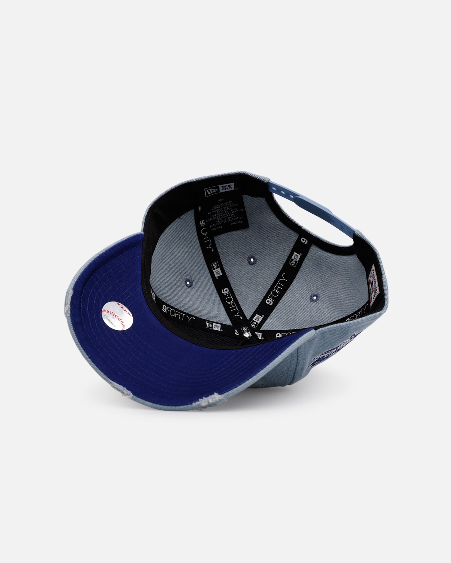 New Era New York Yankees 'Distressed Denim' 9FORTY A-Frame