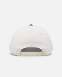 New Era Oakland Athletics'Heritage Golf' Pre-Curved Golfer Snapback Chrome White