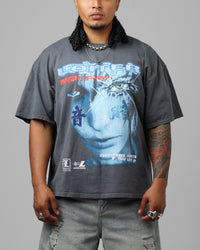 Loiter Project Dark Vintage T-Shirt Washed Charcoal