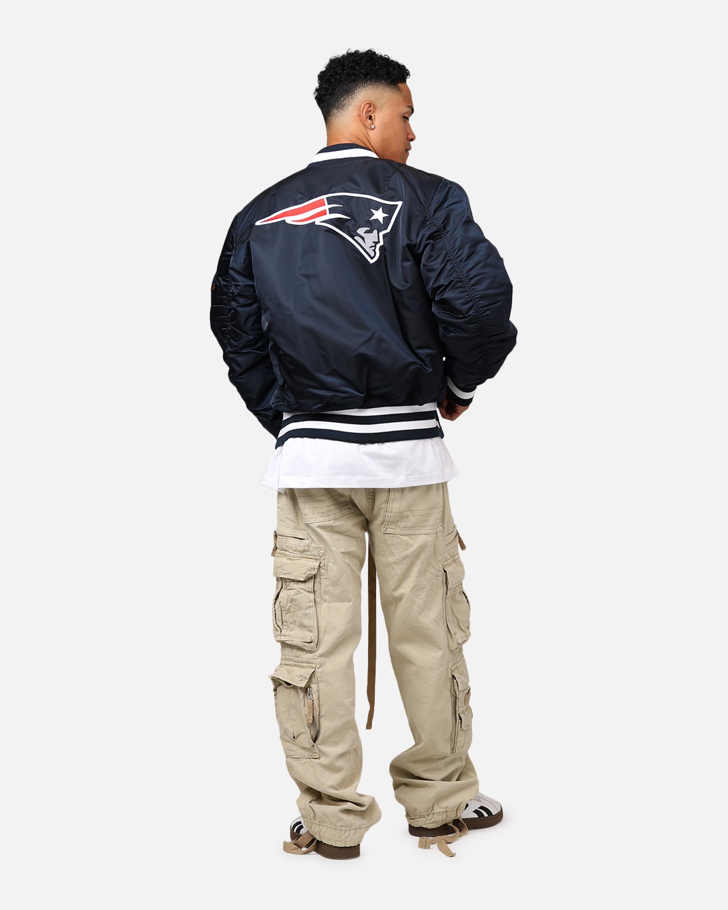 New Era X Alpha Series X NFL New England Patriots MA-1 Bomber