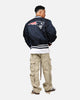 New Era X Alpha Series X NFL New England Patriots MA-1 Bomber Jacket Navy/Red