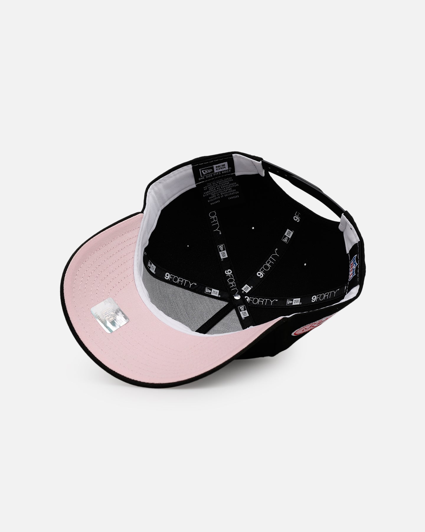 New Era San Francisco 49ers 'Black And Pink' 9FORTY A-Frame