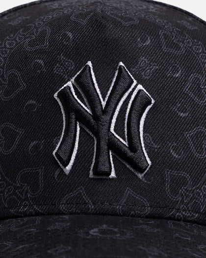 New Era New York Yankees 'Black Tonal' 9FORTY A-Frame Snapback Black