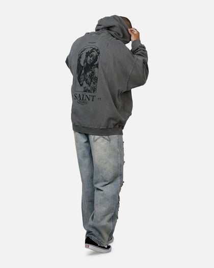 Saint Morta Lost Souls Premium Hoodie Washed Charcoal