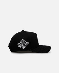 New Era Atlanta Braves 'Dark Steel' 9FORTY A-Frame Snapback Black/Grey