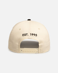 New Era North Queensland Cowboys 'Chrome Black' 9FORTY A-Frame Snapback White/Black