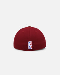 New Era Cleveland Cavaliers 'NBA CE Headwear Collection' 59FIFTY Fitted Dark Red