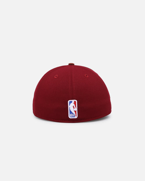 New Era Cleveland Cavaliers 'NBA CE Headwear Collection' 59FIFTY Fitted Dark Red