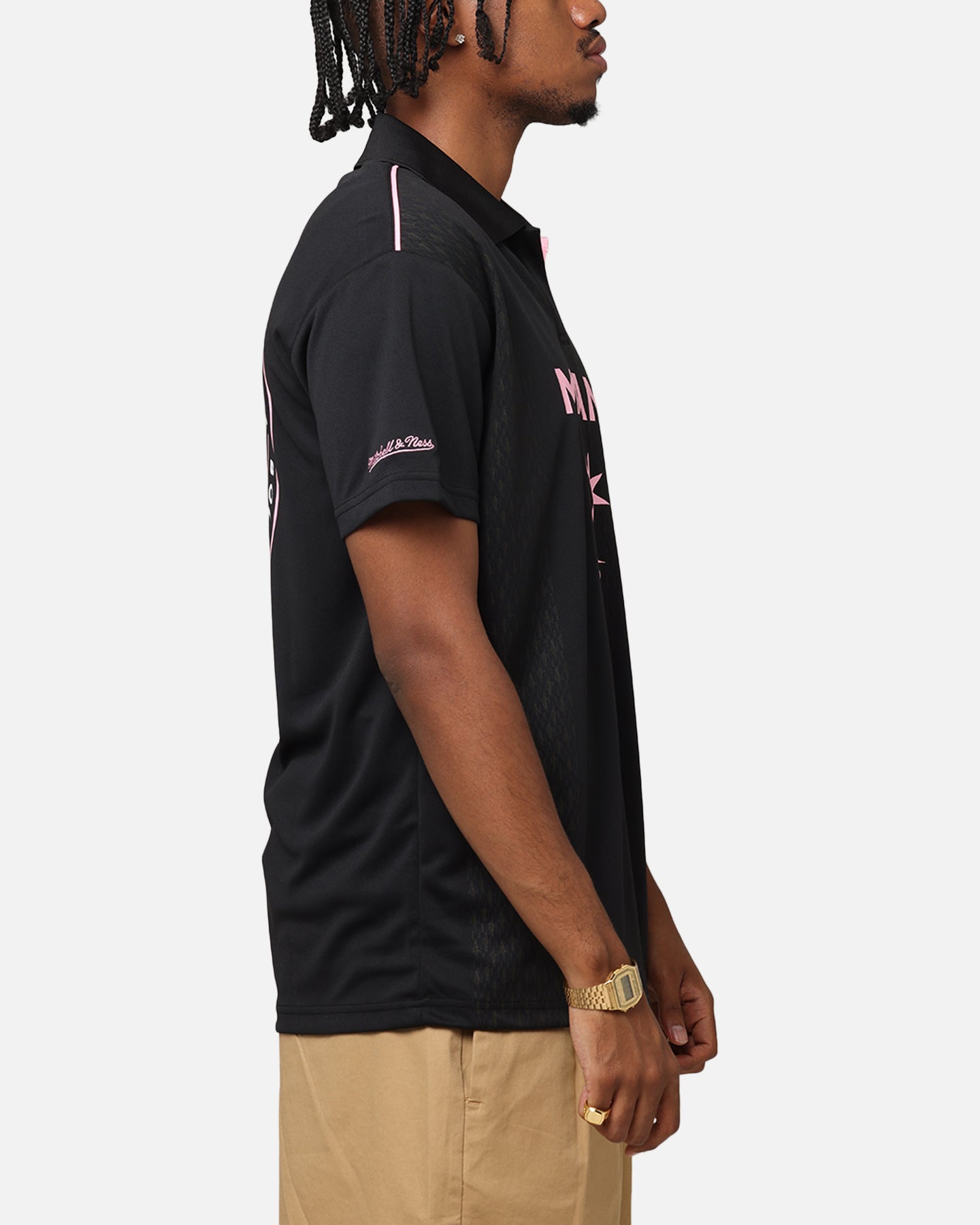 Mitchell & Ness Inter Miami CF Soccer T-Shirt Solid Black