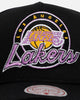 Mitchell & Mess Los Angeles Lakers 'City Of Champions' Pro Pinch Snapback Black