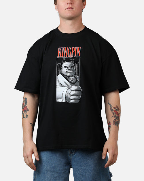 73Studio Marvel King Pin Vintage T-Shirt Black