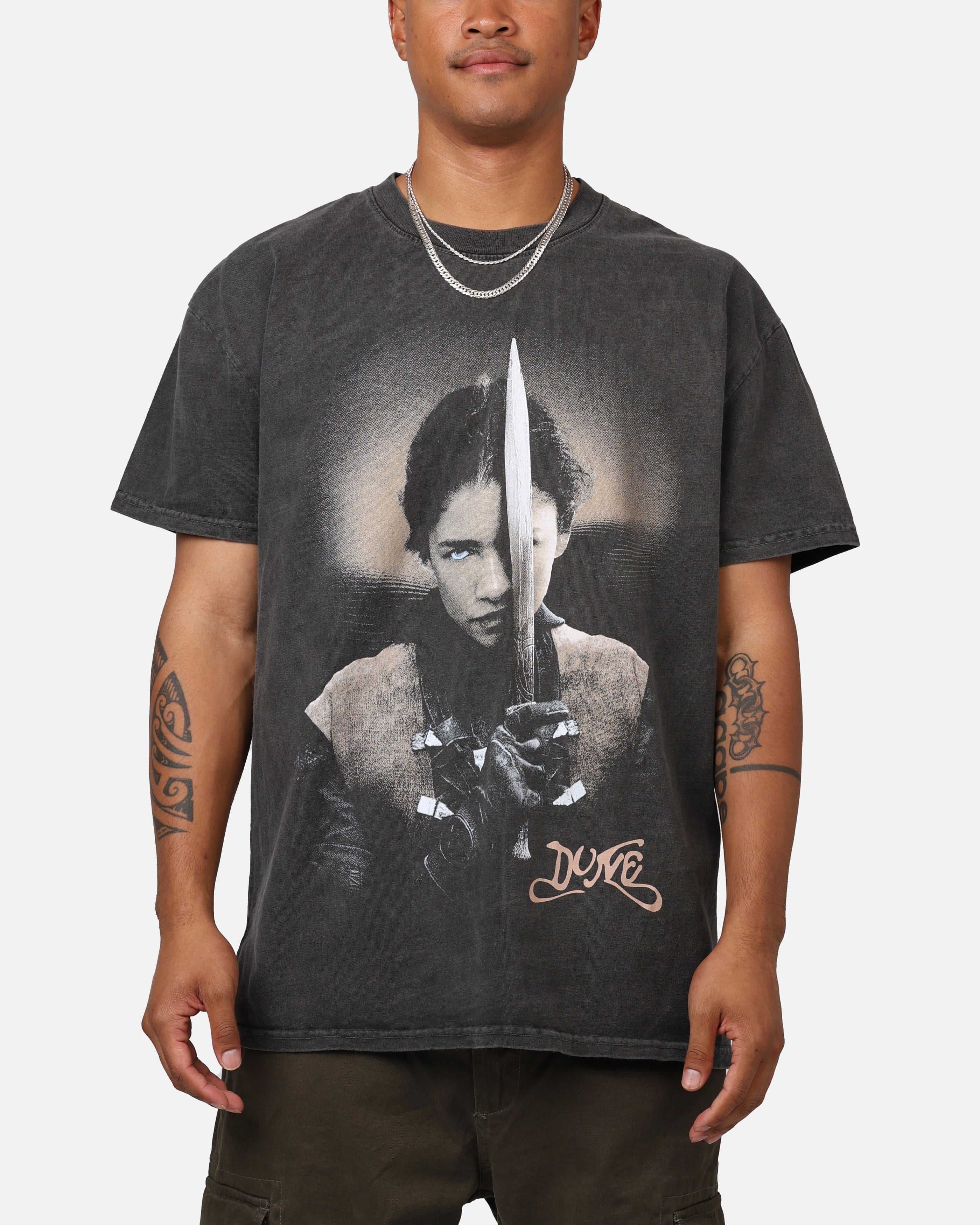73Studio X Dune Chani Heavyweight T-Shirt Black Wash | Culture