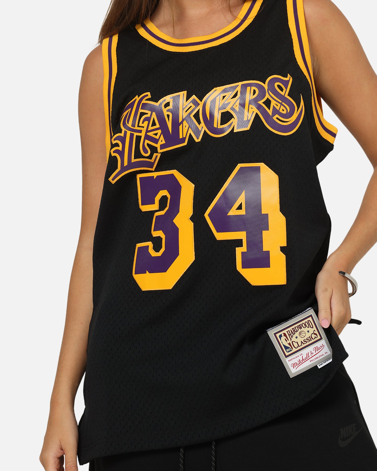 Mitchell & Ness Los Angeles Lakers Shaquille O'Neal Gothic Swing