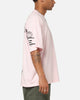 Carre Side Script Oversized T-Shirt Pink