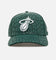 New Era Miami Heat 'Croc Skin 2.0' 9FORTY A-Frame Snapback Dark Green