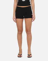 Ed Hardy Women's Crossed Mini Shorts Black