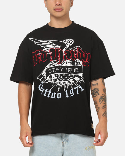 Ed Hardy Flash T-Shirt Black