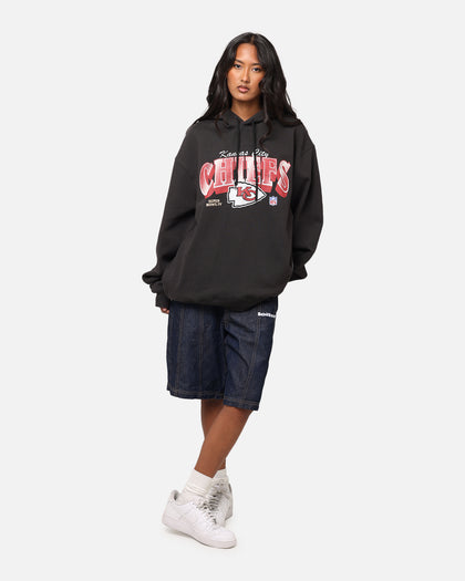 Mitchell & Ness Kansas City Chiefs Arch Hoodie Faded Black