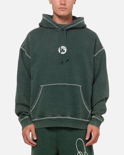 Mitchell & Ness Boston Celtics Star Script Hoodie Pine Green