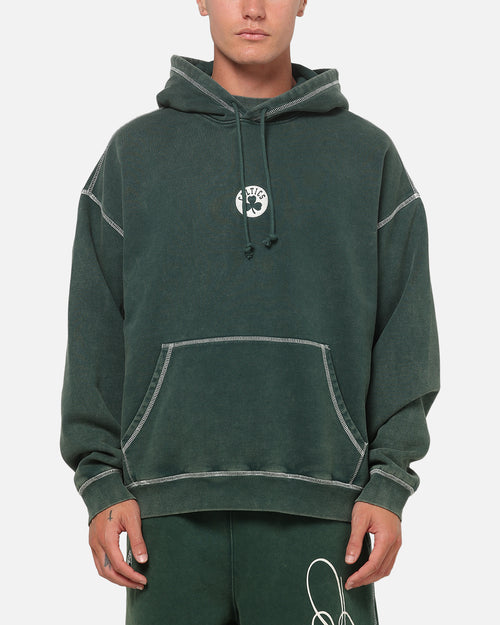 Mitchell & Ness Boston Celtics Star Script Hoodie Pine Green
