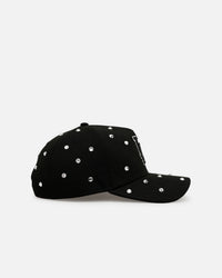New Era Los Angeles Dodgers 'Black Satin Hearts' 9FORTY A-Frame Snapback Black