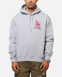 Majestic Athletic Los Angeles Dodgers Arch Mercer Hoodie Grey Marle