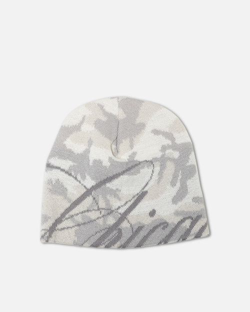 Mitchell & Ness Chicago Bulls Snow Camo Skull Beanie Snow Camo
