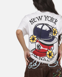 New Era New York Yankees MLB Old School T-Shirt White