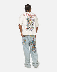 Ed Hardy NYC T-Shirt Off White