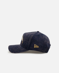 New Era Los Angeles Chargers 'Washed Metallic' 9FORTY A-Frame Snapback Official Team Colors