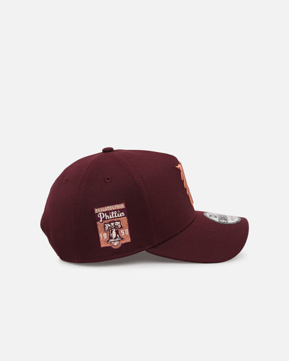 New Era Philadelphia Phillies 'Penny' 9FORTY A-Frame Snapback Maroon