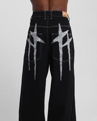 Loiter Shadow Jeans Black